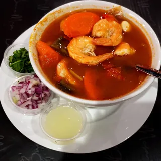 caldo de camaron