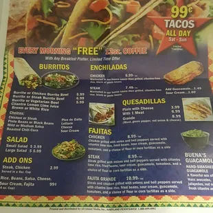 Front menu as of 5.1.16
