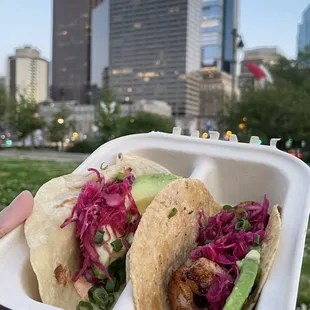 shrimp taco