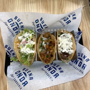 Carne Taco (One Per Order) Pollo Taco (One Per Order) Al Pastor Taco (One Per Order)
