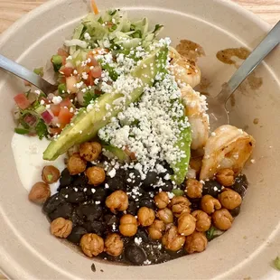 Grilled Shrimp Buena Bowl
