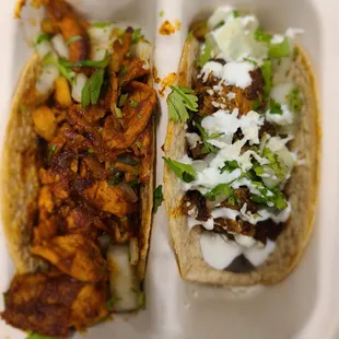 Chile braised beef and pork al pastor