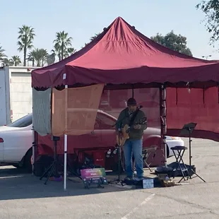 music at the farmers market