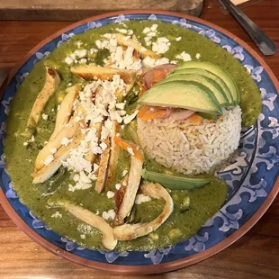 Chicken Poblano