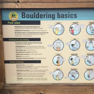 Bouldering basics.