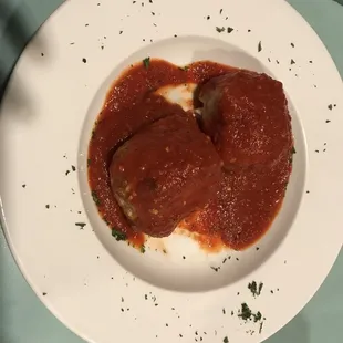 Beer battered lasagne