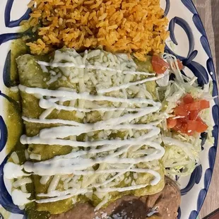 Green Enchiladas Verdes (3)