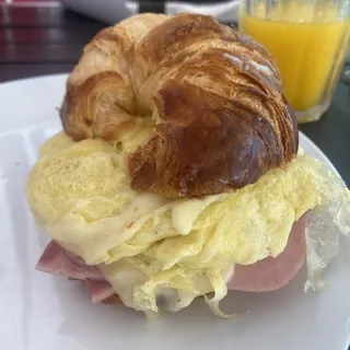 Swiss Cheese Croissant