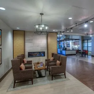 Patient seating near lobby