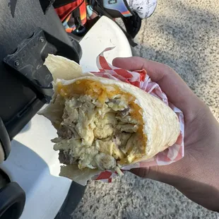 Breakfast burrito