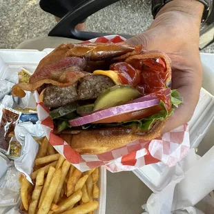 Bacon burger