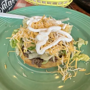 Carne asada sopes!  Again best in Vegas.