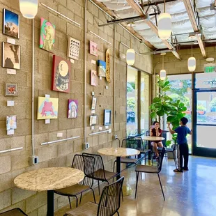Their indoor sitting area.