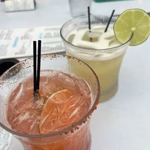 Blood orange margarita