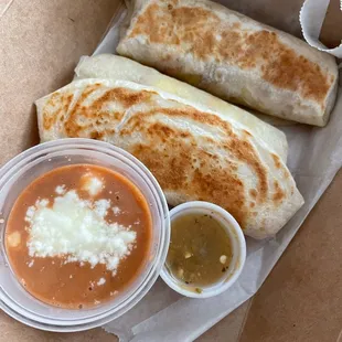 Bacon and Egg Burritos