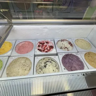 Another ice cream case-all ice cream is homemade and delicious!!!