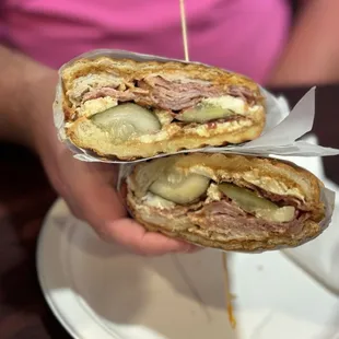 Build Your Own Sandwich (ham, turkey, bacon, pickles and chipotle sauce)