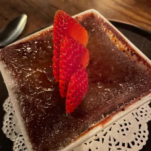 Chocolate creme brûlée
