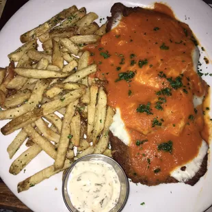 Milanesa a La Napolitana