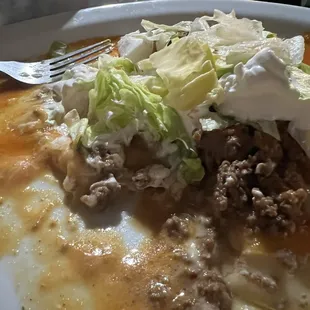 Enchiladas rancheros