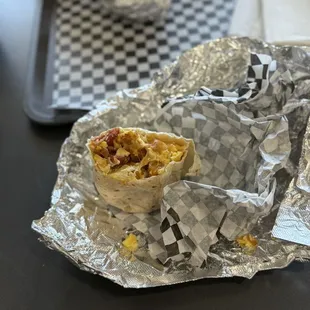 Bacon Burrito