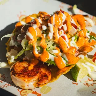 tacos, food