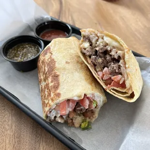 Carne Asada burrito