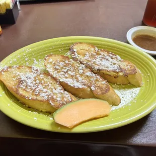 French Toast with the Butter Pecan Syrup