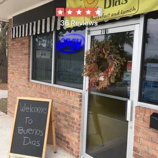 Order breakfast to go..