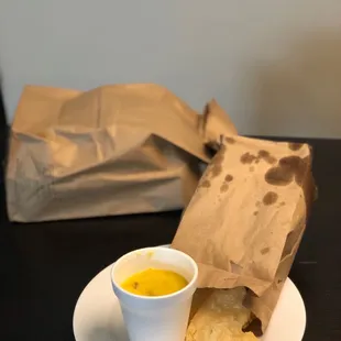 small chips and queso