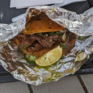 Birria taco