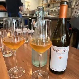 This orange wine was chef&apos;s kiss