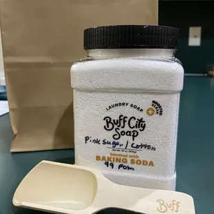 Laundry plus soap