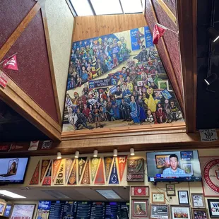Hoosier Heros Mural by Adam Long