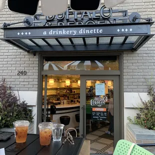 outside of restaurant