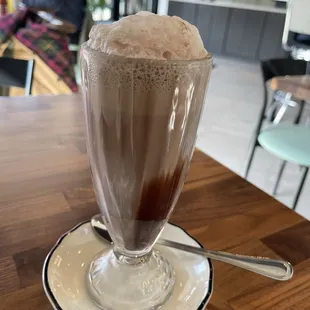 Chocolate egg cream
