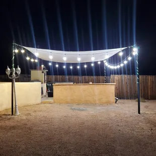 By night