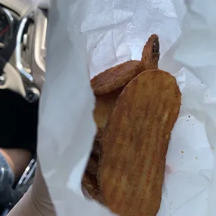 Buffalo fries are delicious!