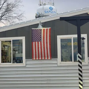 Drive-thru store front.