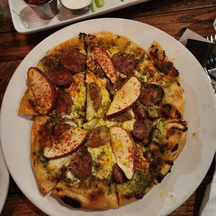 Chicken Sausage Pizza