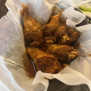 Honey chipotle wings