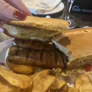 Italian sausage roll