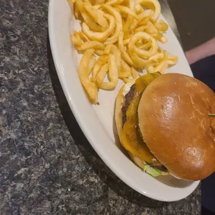 Bison burger