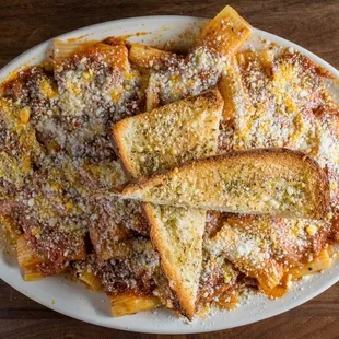 Tuesday Rigatoni and Five Meat Sauce  $9