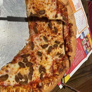 Sausage pizza