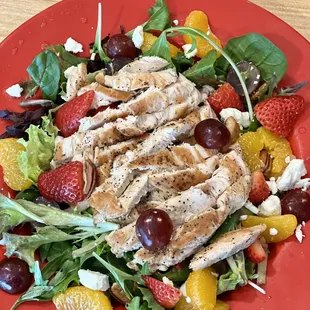 Savannah strawberry chicken salad
