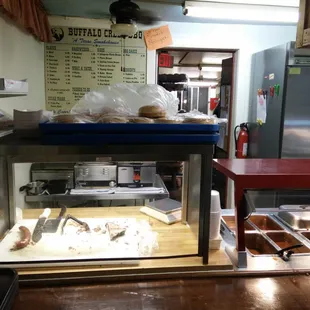 sushi and sashimi, interior