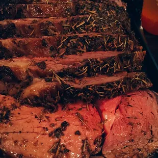 Grilled prime rib