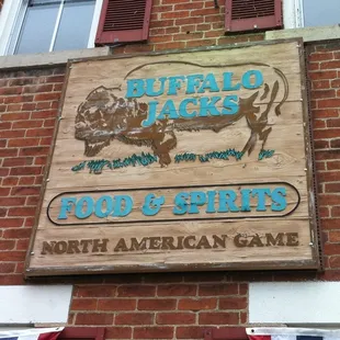 Buffalo Jack&apos;s Sign