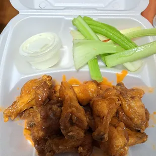 Single order of wings
